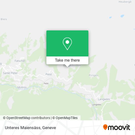 Unteres Maiensäss map