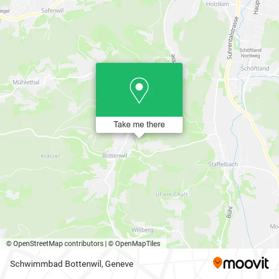 Schwimmbad Bottenwil map
