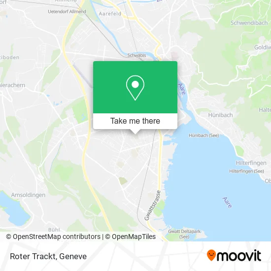 Roter Trackt map