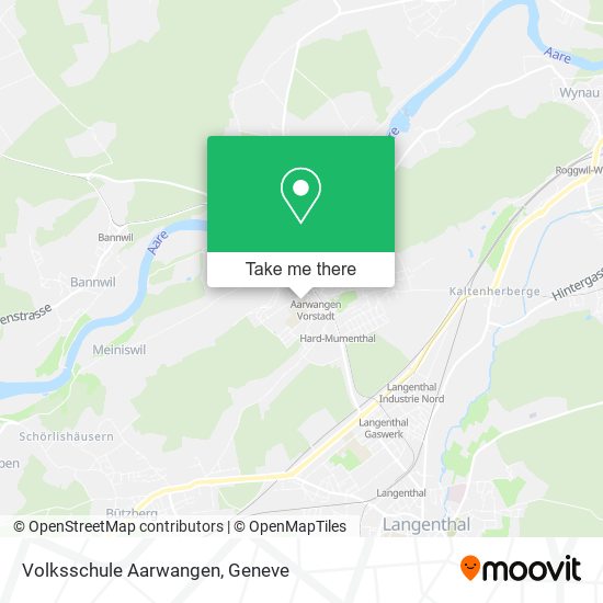 Volksschule Aarwangen map