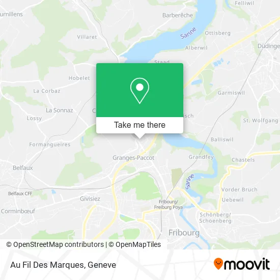 Au Fil Des Marques map