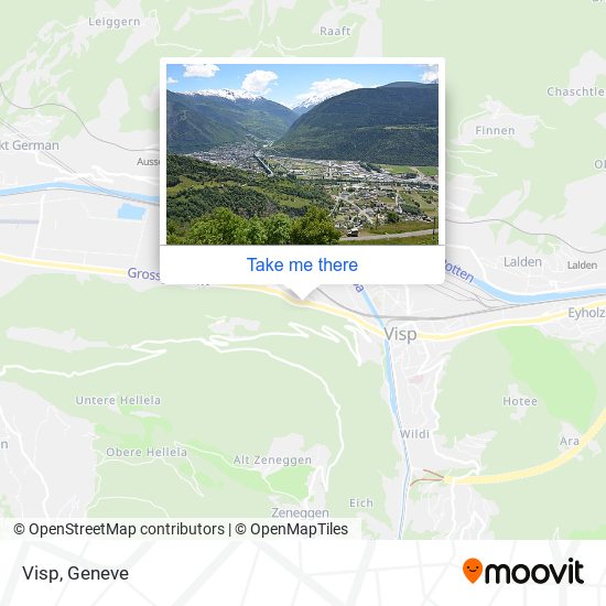 Visp map