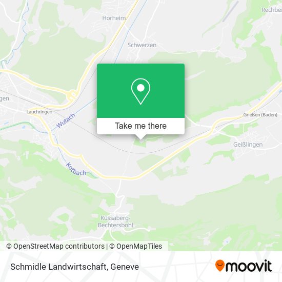 Schmidle Landwirtschaft map