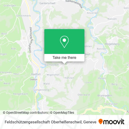 Feldschützengesellschaft Oberhelfenschwil map