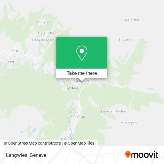 Langwies map