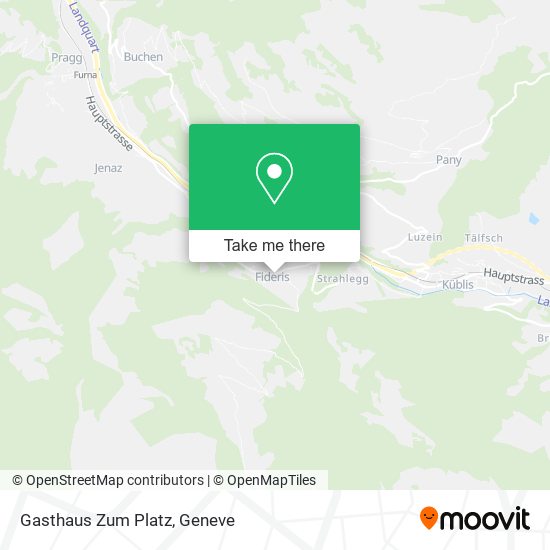 Gasthaus Zum Platz map