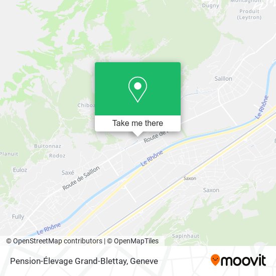 Pension-Élevage Grand-Blettay map