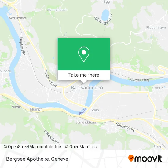 Bergsee Apotheke map