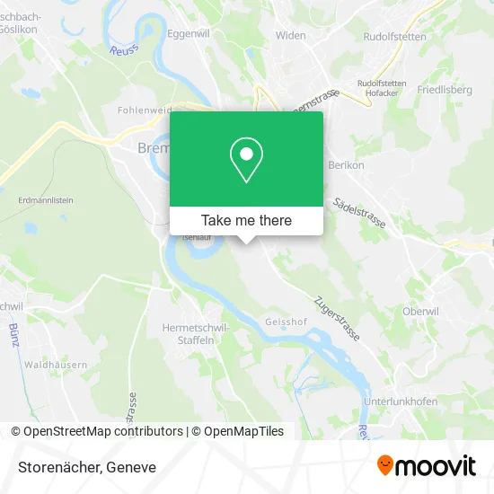 Storenächer map