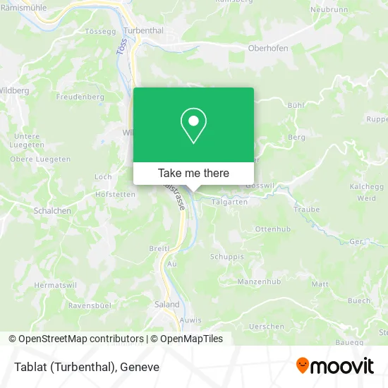 Tablat (Turbenthal) map