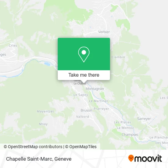 Chapelle Saint-Marc map