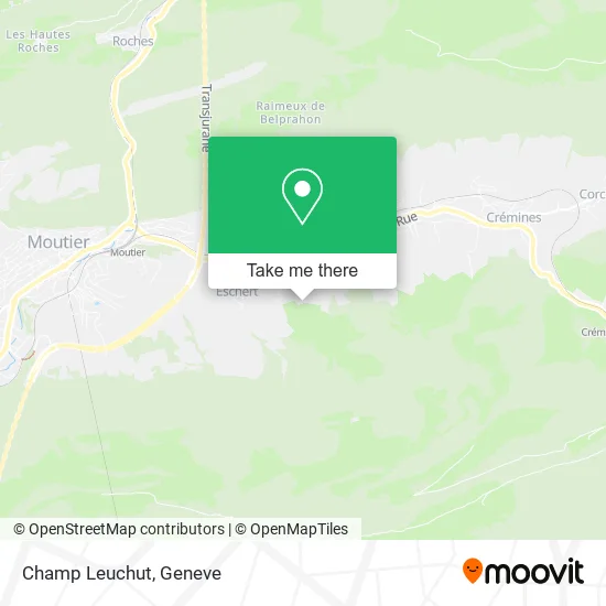 Champ Leuchut map