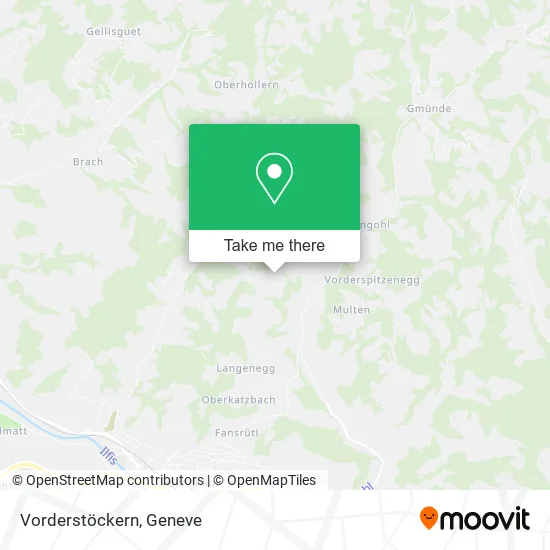 Vorderstöckern map