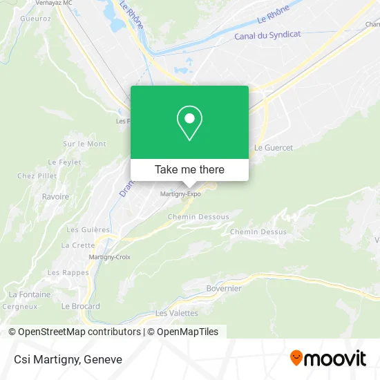 Csi Martigny map