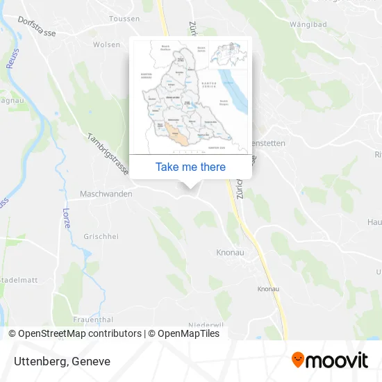 Uttenberg map