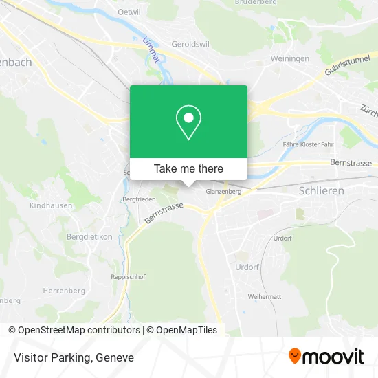 Visitor Parking map