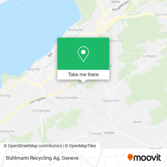 Bühlmann Recycling Ag plan
