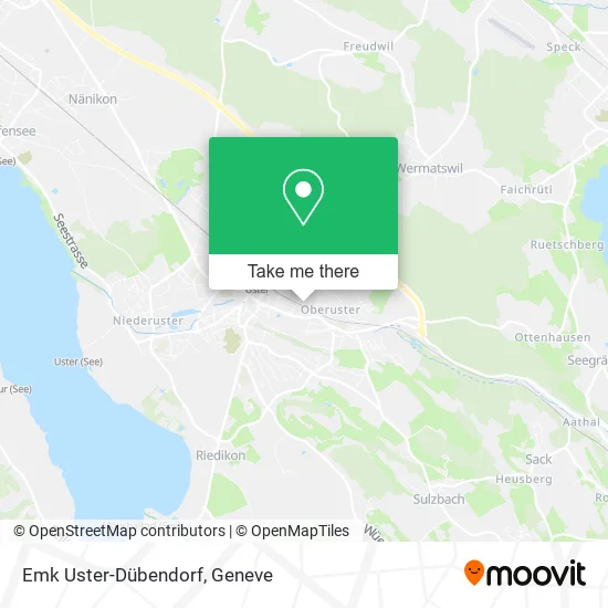 Emk Uster-Dübendorf map