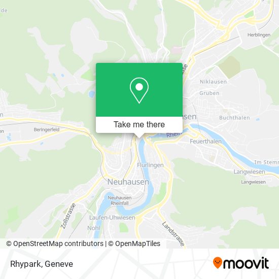 Rhypark map