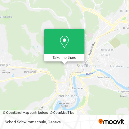 Schori Schwimmschule map