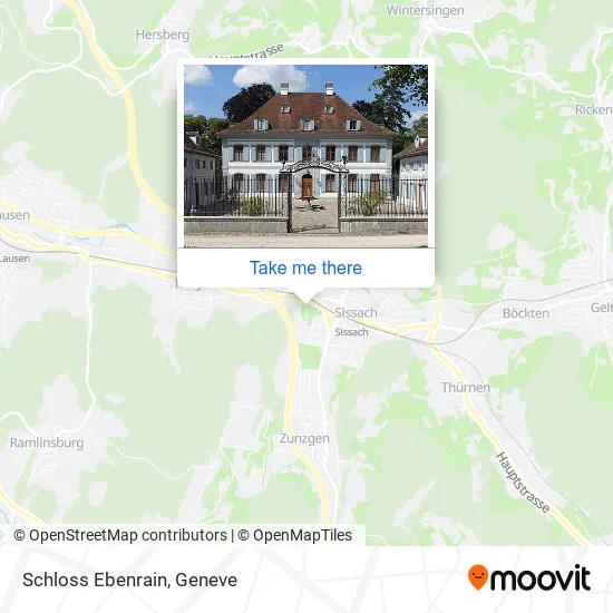 Schloss Ebenrain map