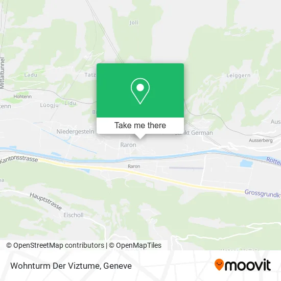Wohnturm Der Viztume map