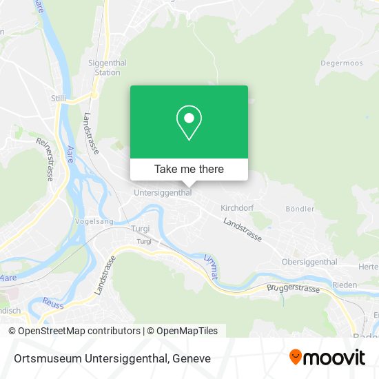 Ortsmuseum Untersiggenthal map