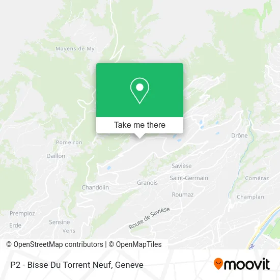 P2 - Bisse Du Torrent Neuf map