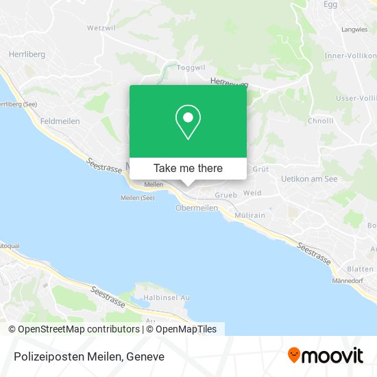 Polizeiposten Meilen map