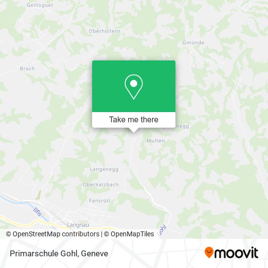 Primarschule Gohl map