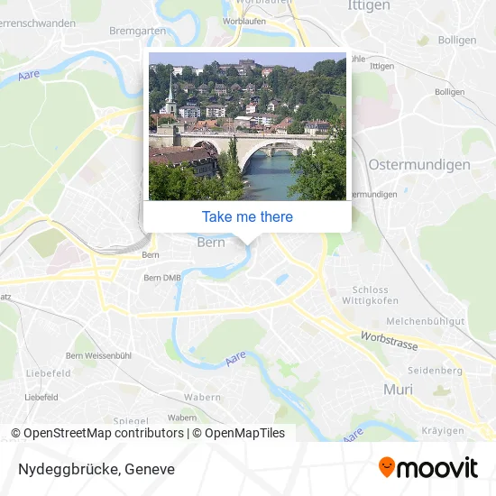 Nydeggbrücke map