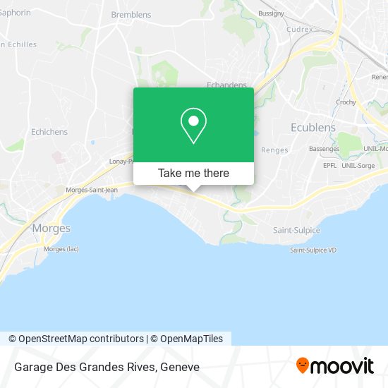 Garage Des Grandes Rives map