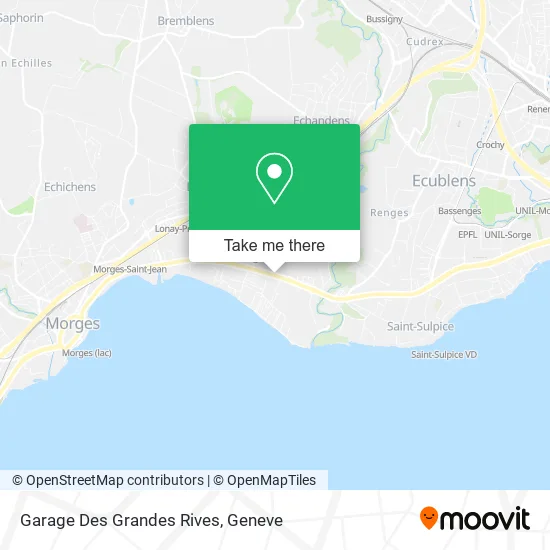 Garage Des Grandes Rives map