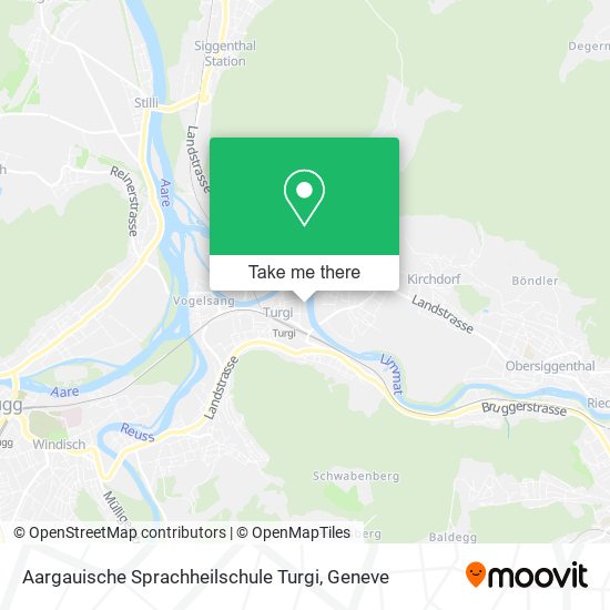 Aargauische Sprachheilschule Turgi map