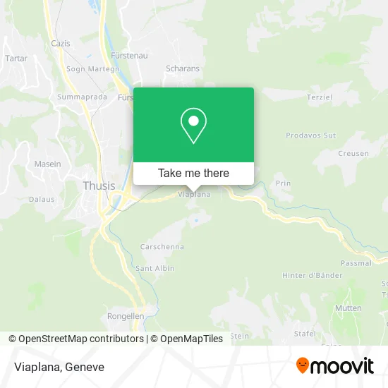 Viaplana map