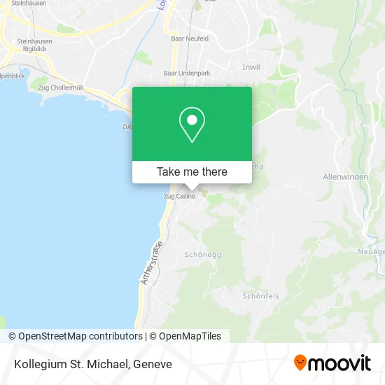 Kollegium St. Michael map