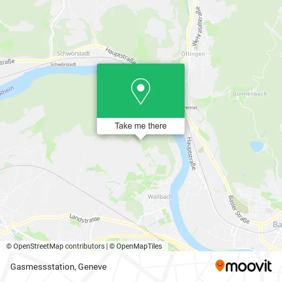 Gasmessstation map