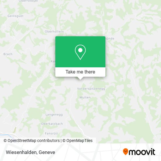 Wiesenhalden map