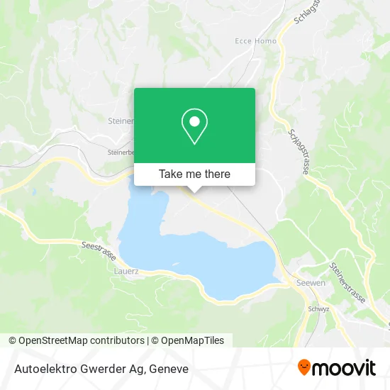 Autoelektro Gwerder Ag map
