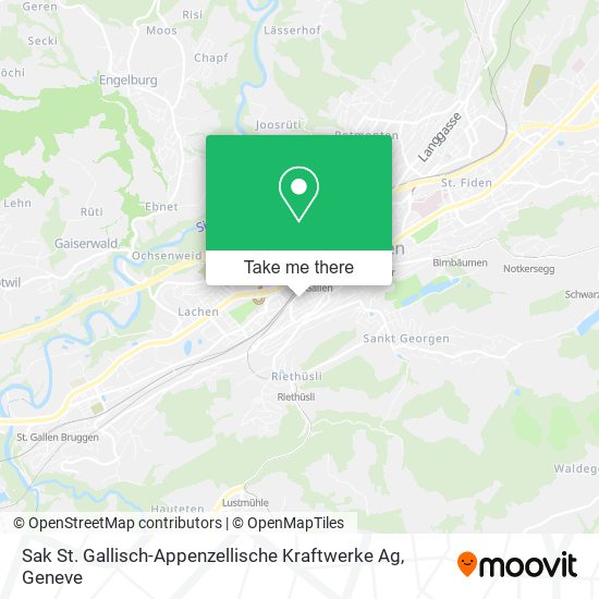 Sak St. Gallisch-Appenzellische Kraftwerke Ag map