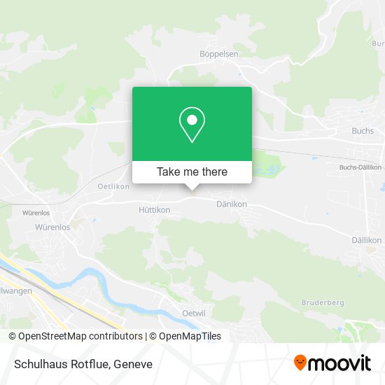 Schulhaus Rotflue map