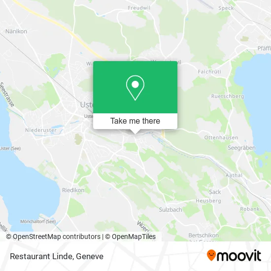 Restaurant Linde map