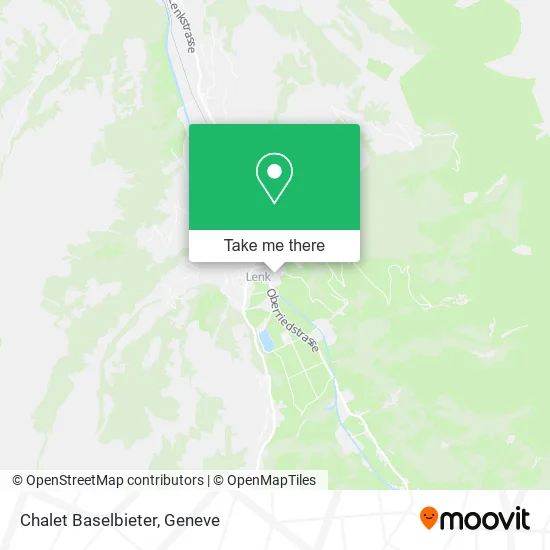 Chalet Baselbieter map