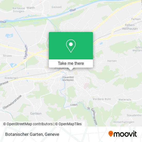 Botanischer Garten map