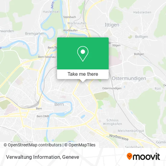 Verwaltung Information map