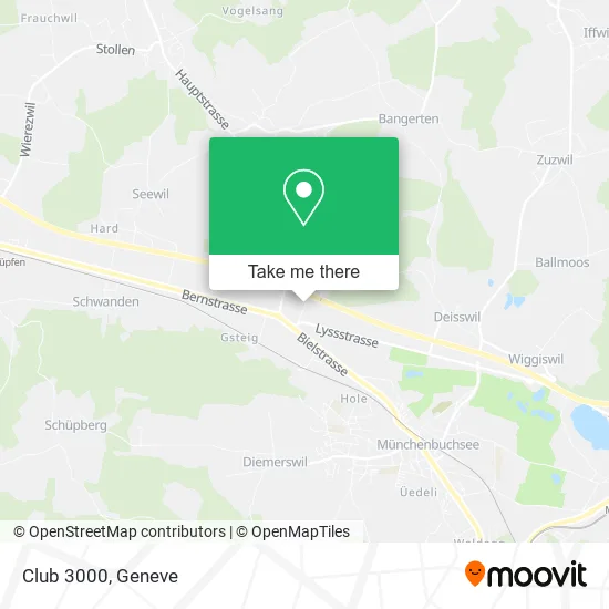 Club 3000 map