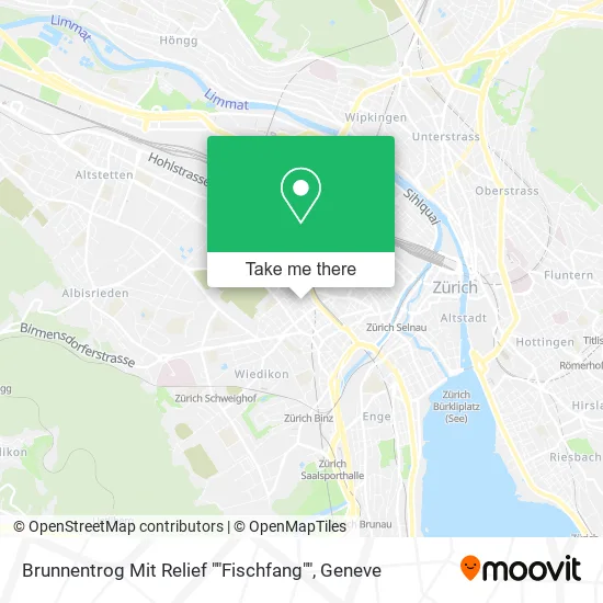 Brunnentrog Mit Relief ""Fischfang"" map