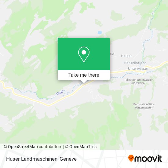 Huser Landmaschinen map