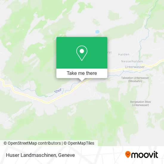 Huser Landmaschinen map