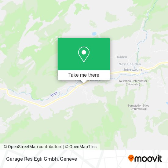 Garage Res Egli Gmbh map